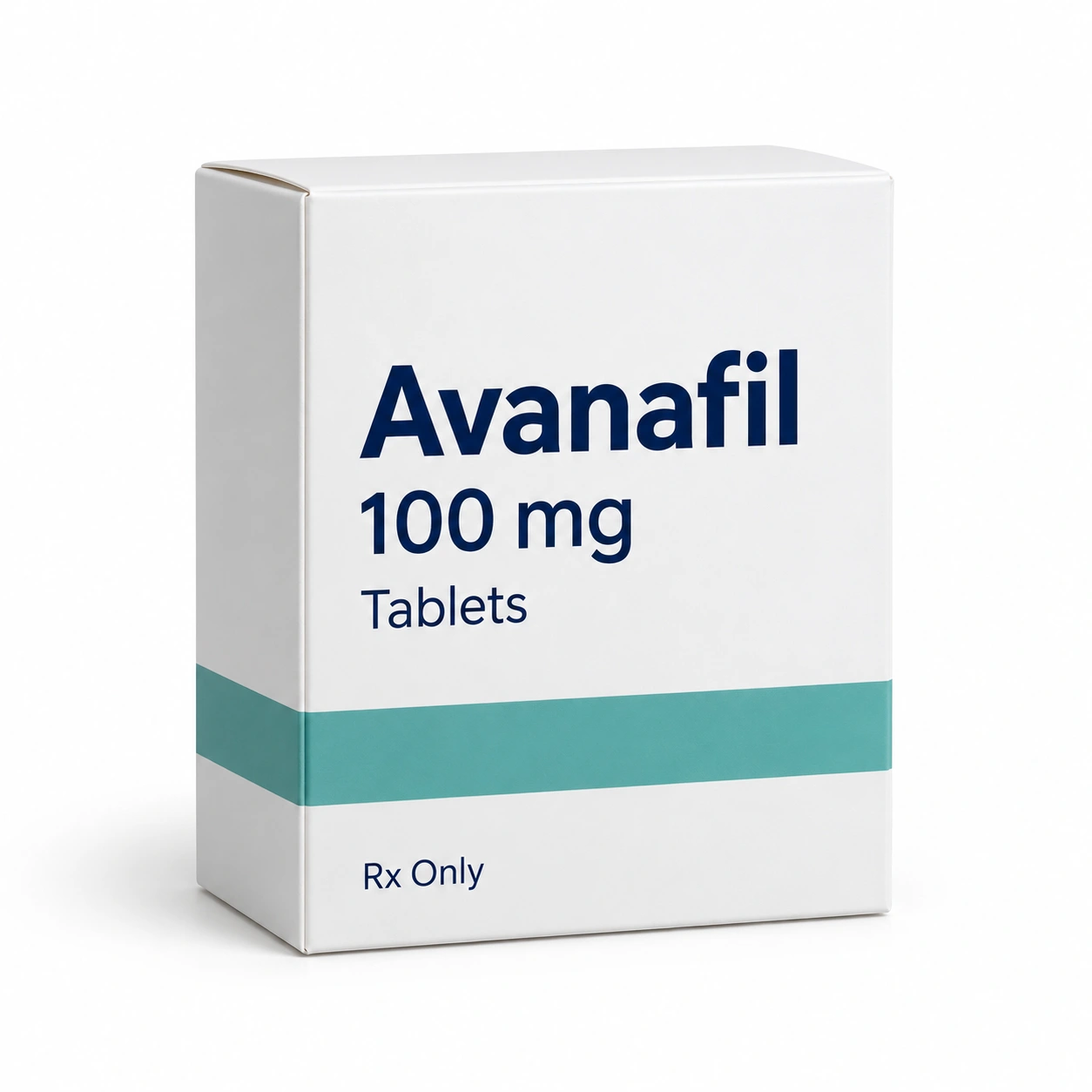Unbranded avanafil 100 mg tablet carton