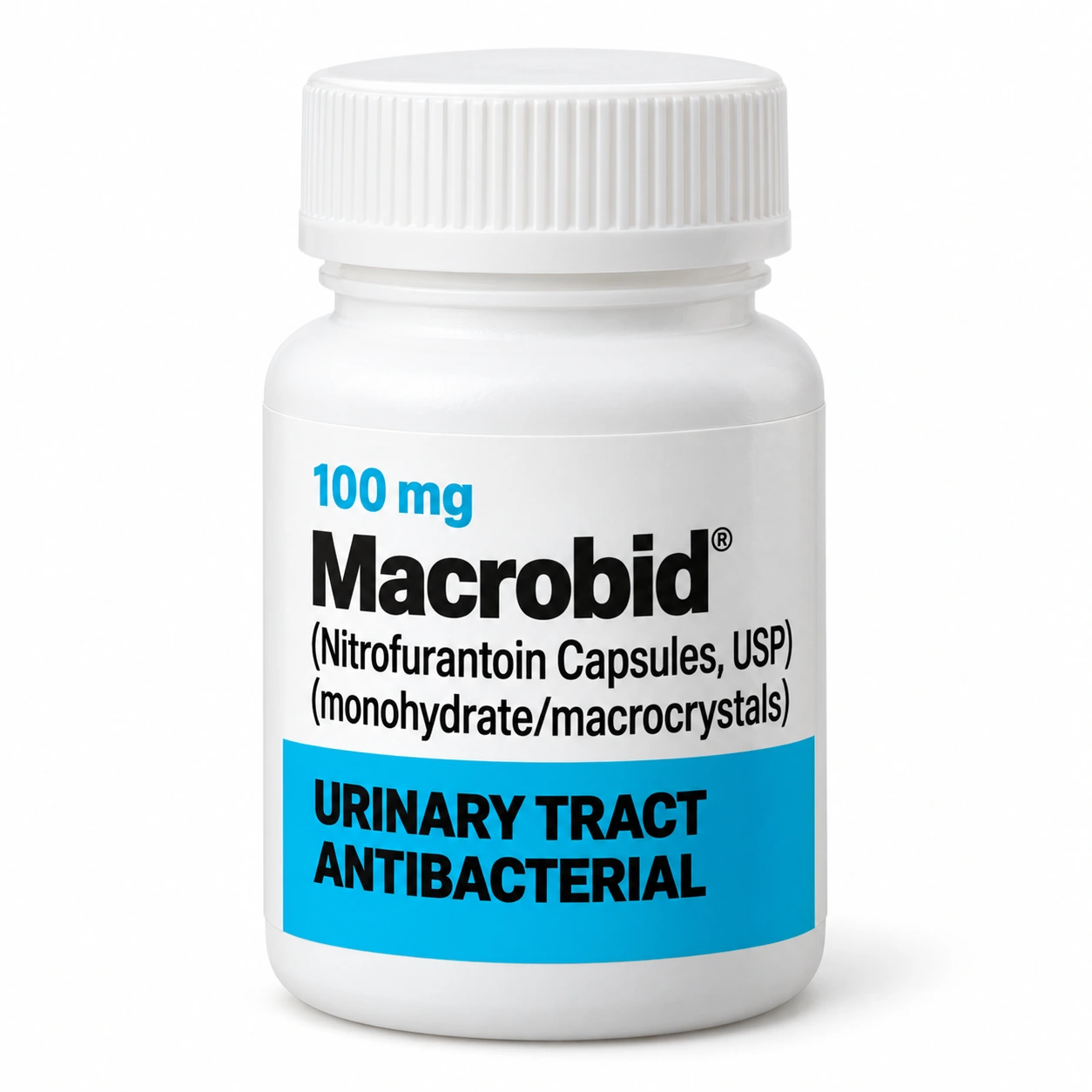 Nitrofurantoin 100 mg capsules