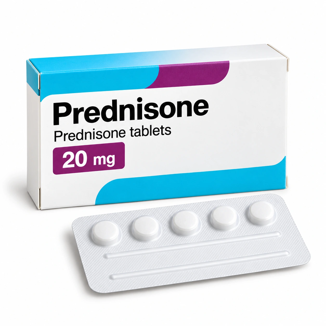 Prednisone 20 mg tablets
